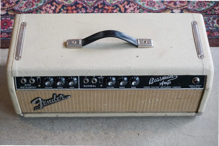 1964 Fender Bassman Head (Blonde)