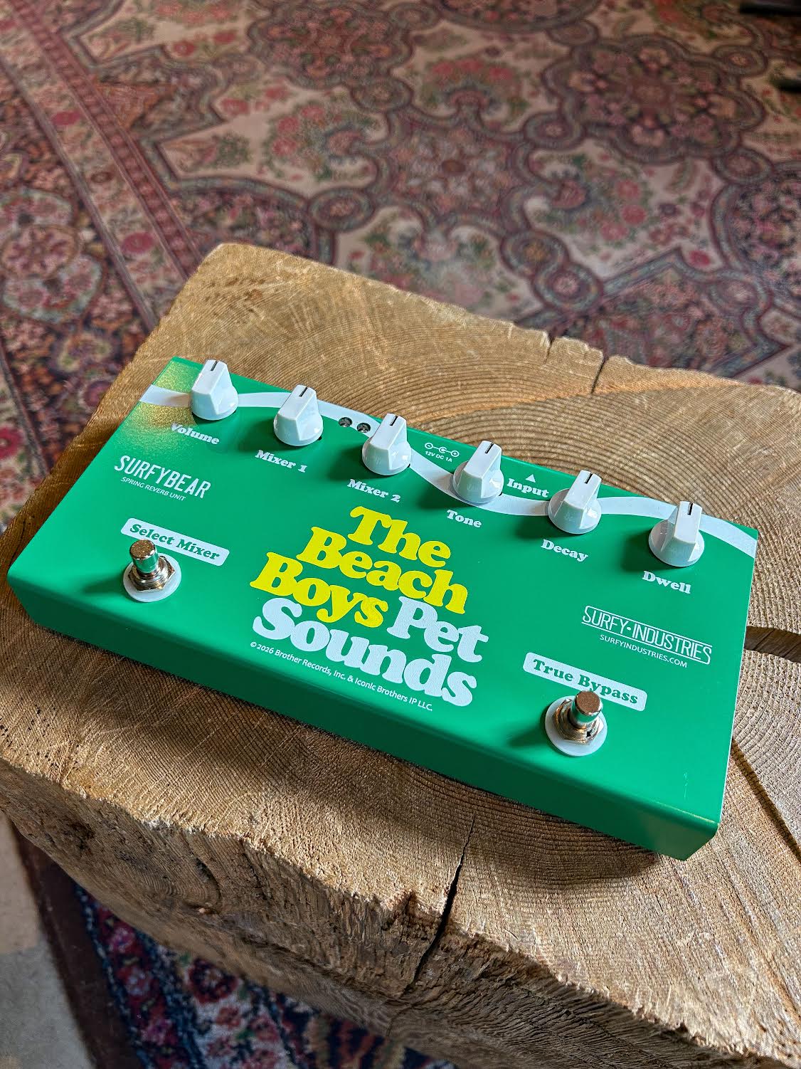 Surfy Industries Surfybear Compact Reverb (Beach Boys Edition